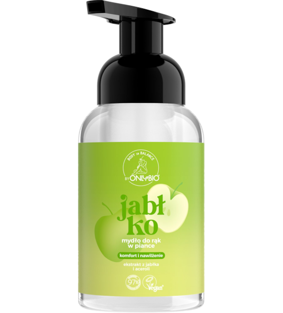 OnlyBio Body in Balance Jabłko Mydło do rąk w piance 250 ml