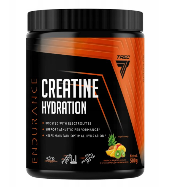 CREATINE HYDRATION 500gJAR TROPICAL FRUITS