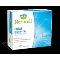 NATURELL Potas organiczny 100tabl.