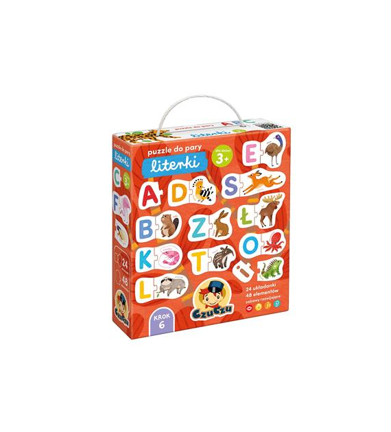 Puzzle do pary Literki CzuCzu
