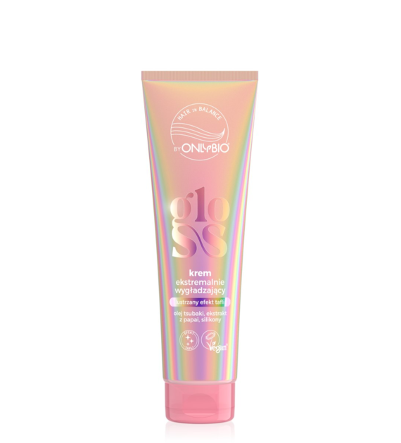 Hair in Balance by ONLYBIO Gloss Krem ekstremalnie wygładzający 150 ml