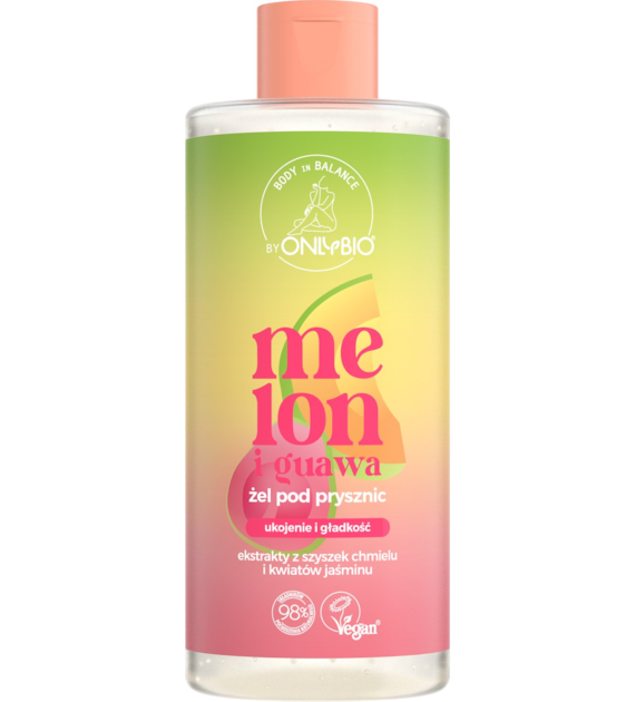 Onlybio Body in Balance Żel pod prysznic Melon i Guawa 300 ml