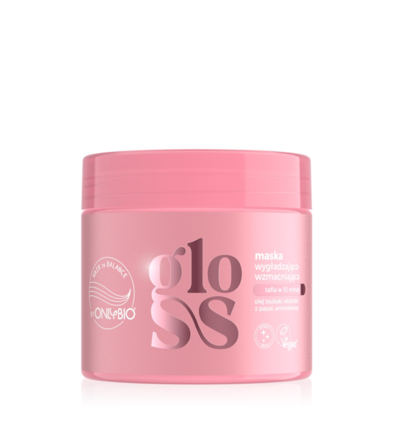 Hair in Balance by ONLYBIO Gloss Maska wygładzająco-wzmacniająca 280 ml