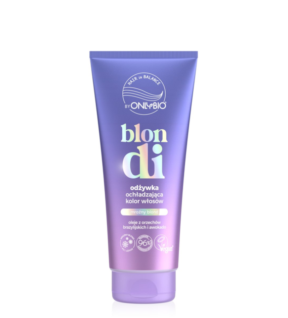 Hair in Balance by ONLYBIO Blondi Odżywka ochładzająca kolor włosów 200 ml