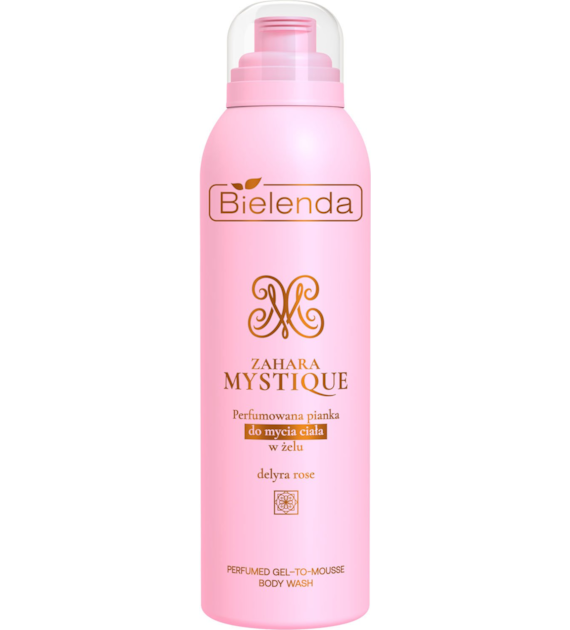 BIELENDA - ZAHARA MYSTIQUE Perfumowana pianka do mycia ciała w żelu DELYRA ROSE 150 ml